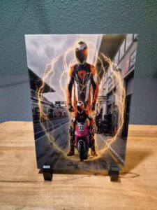 Foto op aluminium plaat